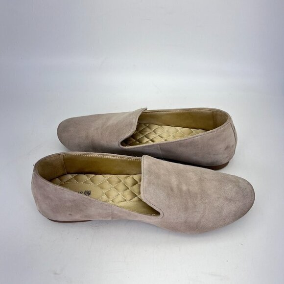 Birdies The Starling Women Size 7 Leather Slip on Loafer Flat Shoes Latte - Picture 9 of 12